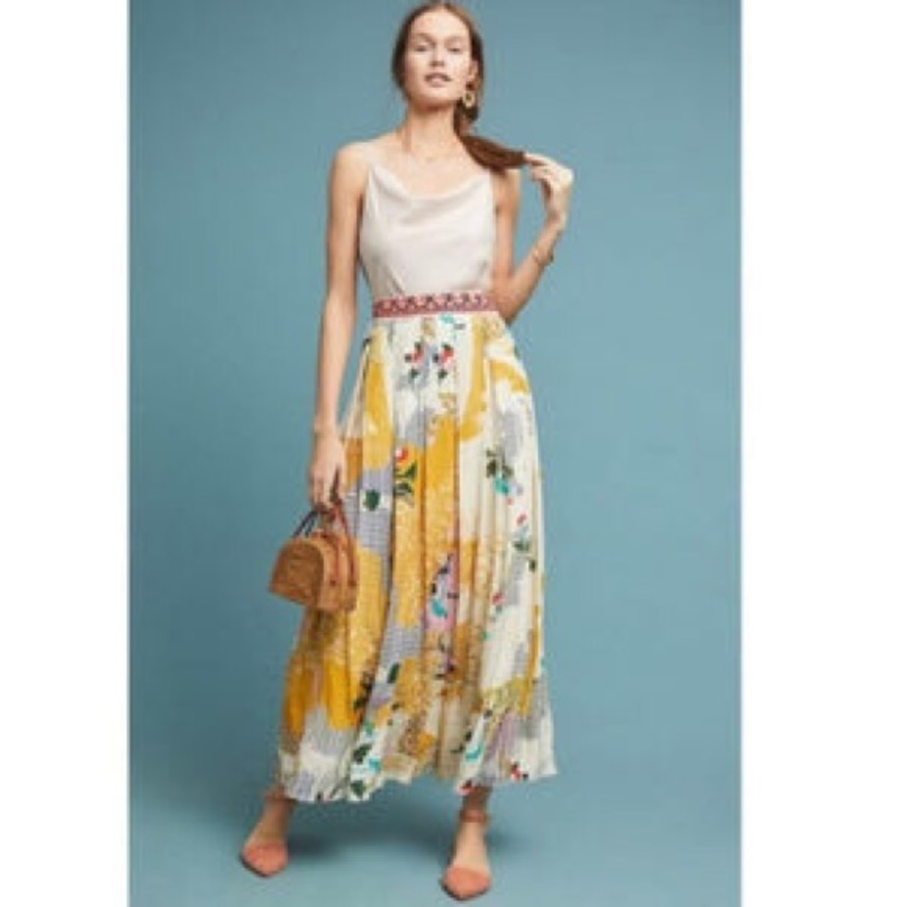 NWT Anthropologie Bhanuni By Jyoti Mischa Skirt